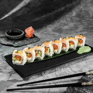 Salmon Shrimp Roll