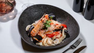 Risotto cu fructe de mare