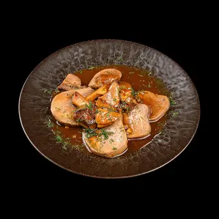 Телешки език с манатарки (300г)
