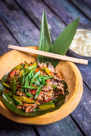 Мясо по-тайски