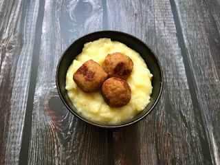 Faširanci, pire i špinat