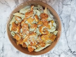 Meniu Paste Carbonara + Snitel In Fulgi