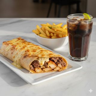 Menú dürüm al horno