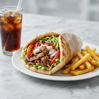Menú Pita Kebab