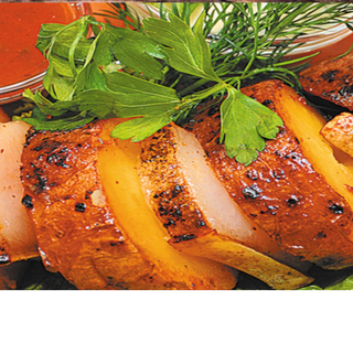 Картопля з салом