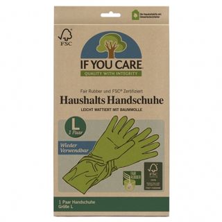 სეიტენბახერ - IYC რეზინის ხელთათმანი ზომა L 12x2 ცალი