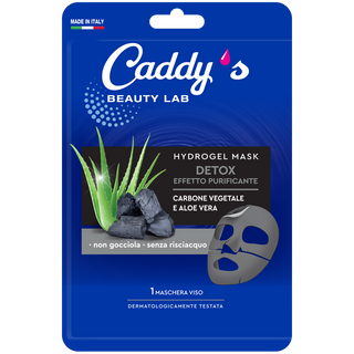 Caddy's Maschera Viso Hydrogel Purificante Carbone Vegetale e Aloe Vera 1 Pezzo - 000252864