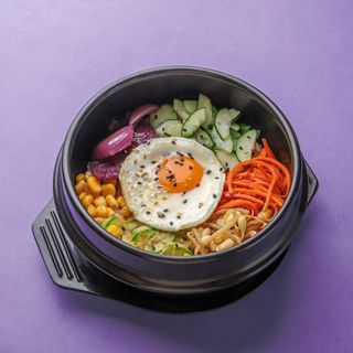 კორეული ბიბიმბაპი ვეგეტარიანული