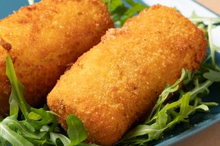 Crocchè con mozzarella 