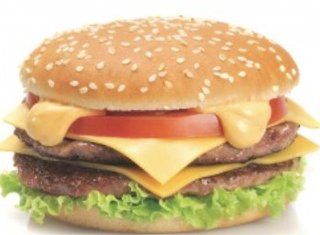 Panino doppio cheeseburger