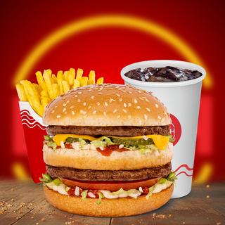 American burger veliki meni