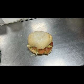 Menú Campero vegetal de salmon