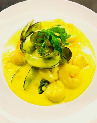 Seafood platter in Cream sauce for two person