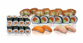 Сьомга сет﻿ (34 бр)