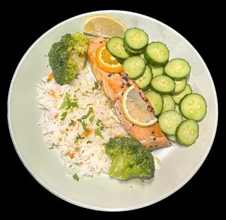 Salmon rice box (450гр)