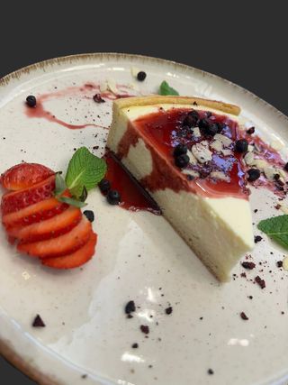 Cheesecake cu fructe de pădure