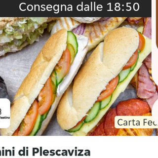 Panino con cevapcici 