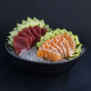 SHAKE O MAGURO SASHIMI /12 UDS