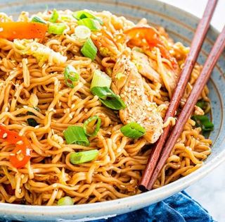 Спагети на тиган