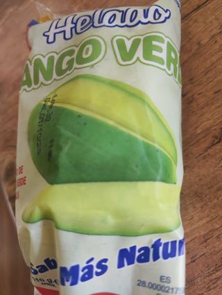 Helados Colombiano Mango Verde (Paleta)