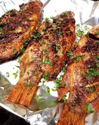 Poisson Mérou Braisé + Alloco