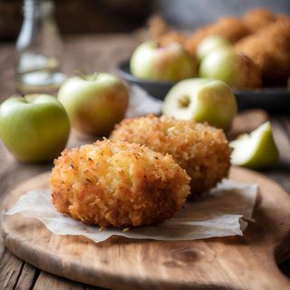 61. Croquetones XL Caseros De Gorgonzola , Manzana y Cebolla 4 Uds.)