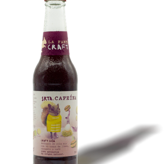 Refresco de Cola. La Fantástica. Sr. Cafeína. Botella 33cl.