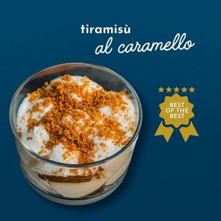 Tiramisù artigianale al Caramello 