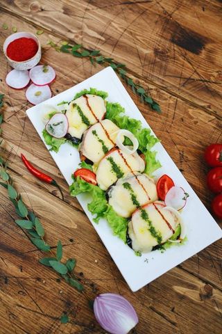 Баклажаны под сыром