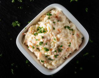 ensalada de cangrejo