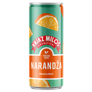 Knjaz Miloš aromatični narandža 0.33l