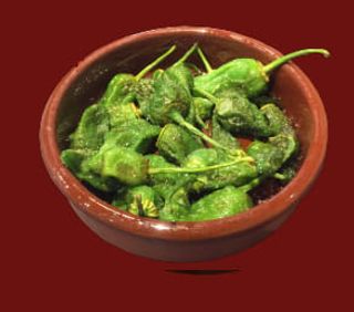 Tapa De Pimientos Del Padrón