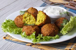 Piatto falafel