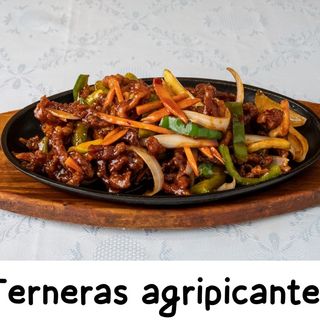 Ternera Con Salsa Agripicante