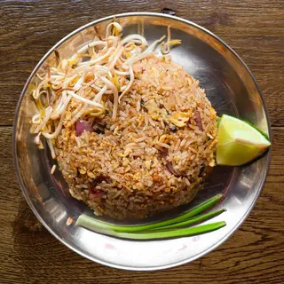 #Rice with Shrimps and Bacon