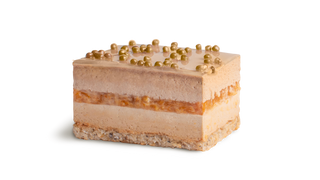 Kostka Migdałowa z Morelami