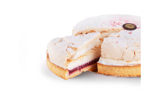 Tarta malinowa z bezą