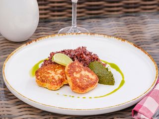 Котлети з креветками з диким рисом (230g)