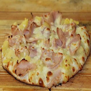 Pizza patate cotto