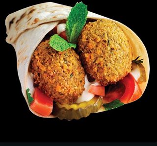 Kebab de falafel
