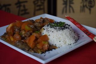 Wołowina z pomidorami