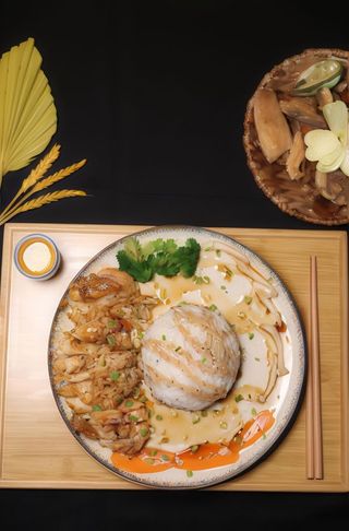 Arroz con Pollo Teriyaki