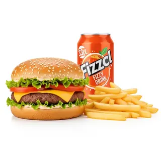 Hamburger menù