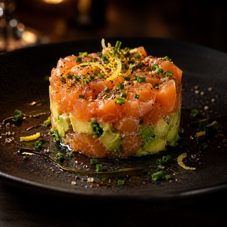 Tartar de Salmón — Cítrico y Fresco