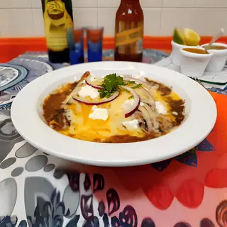 Enfrijolada