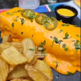Burrito rey carne