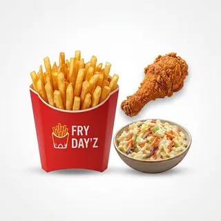 Fries + Quarter Chicken