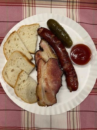 Kiełbasa z boczkiem