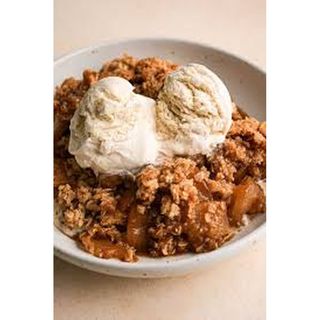 Apple crumble