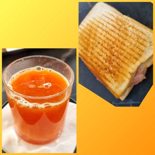 Menù Toast e Spremuta